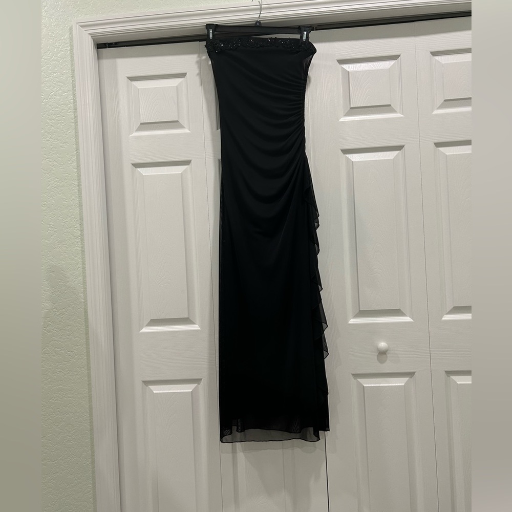 Black long gown